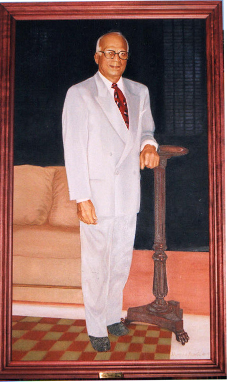 Portrait of Dr.Jagan in Parliament